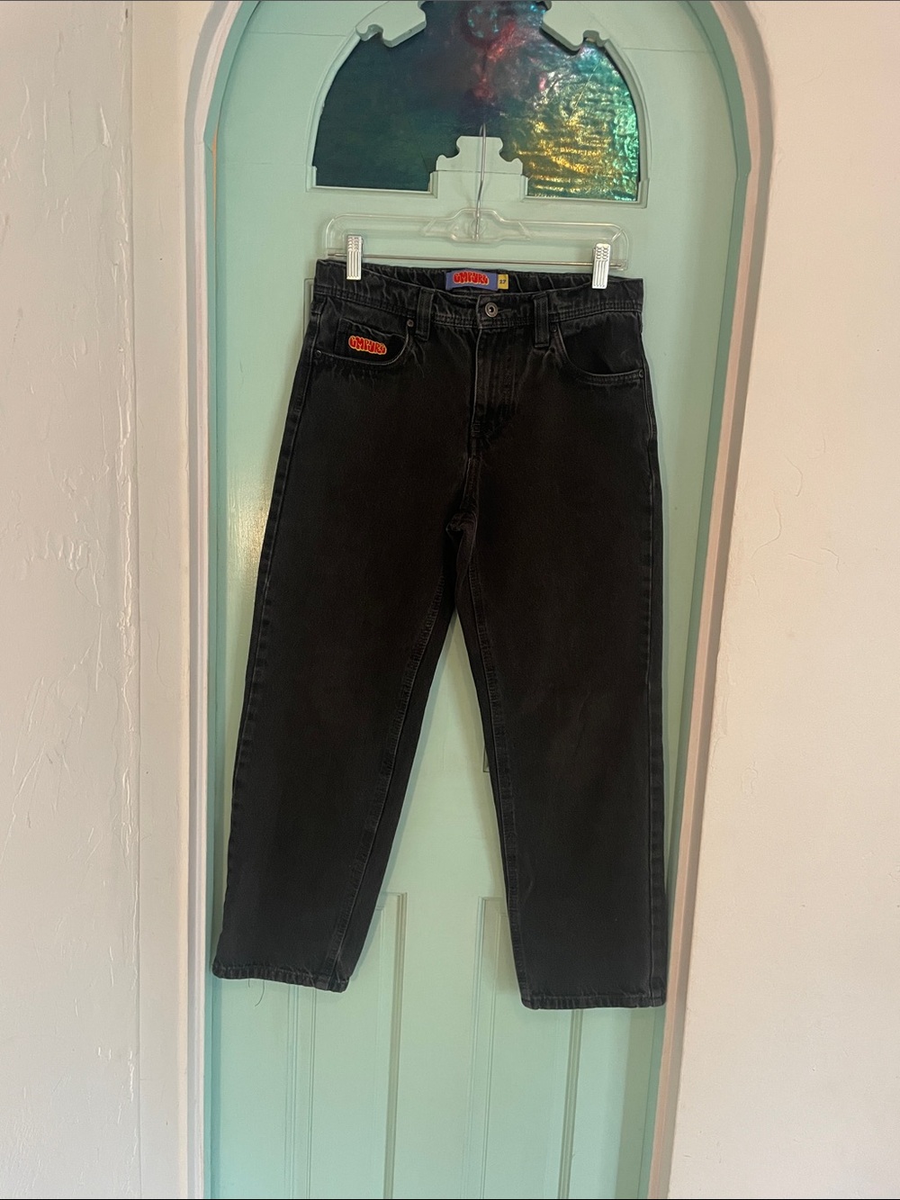 Empyre Black Kids Relax Skater Jeans Size 27